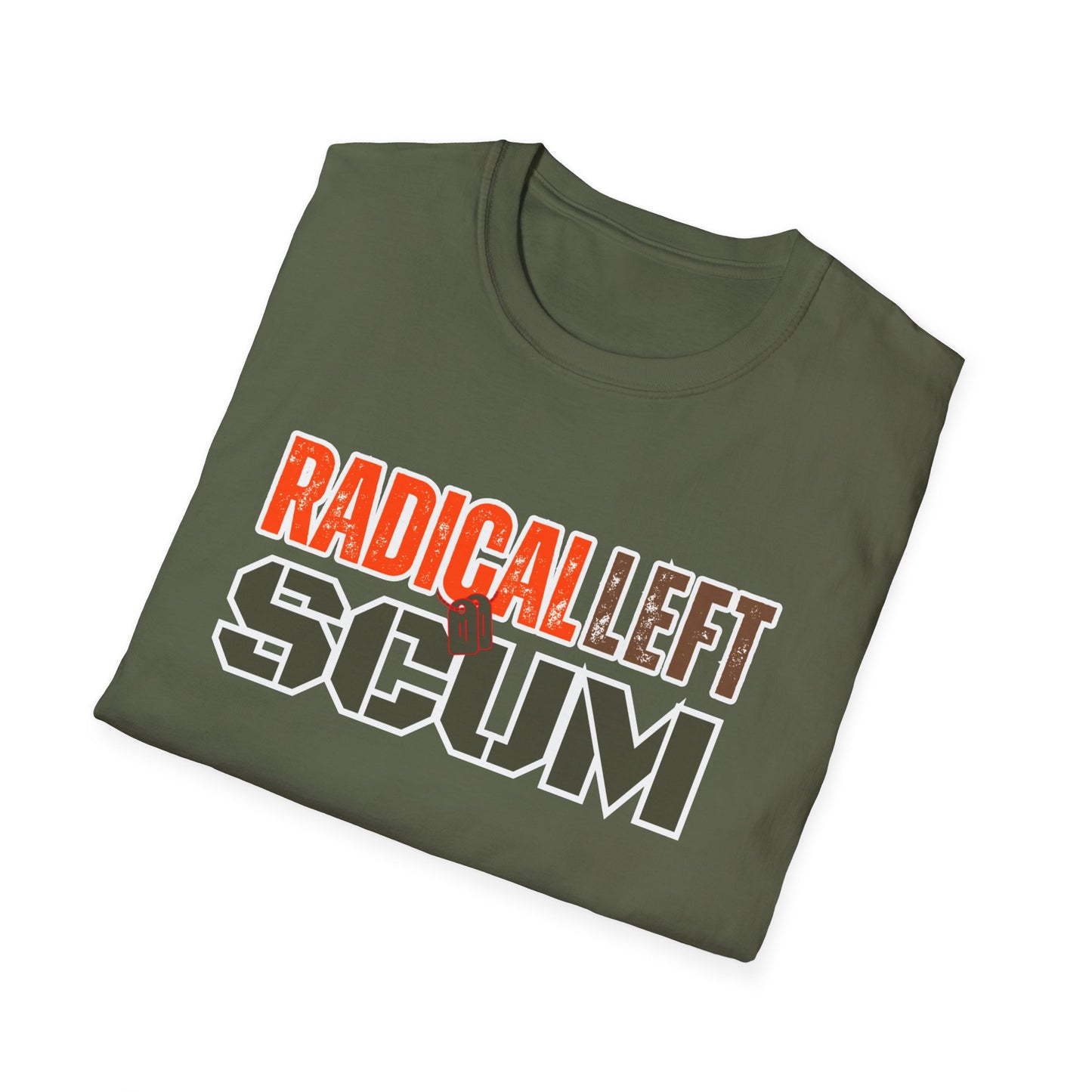Radical Left Scum Combat Tee