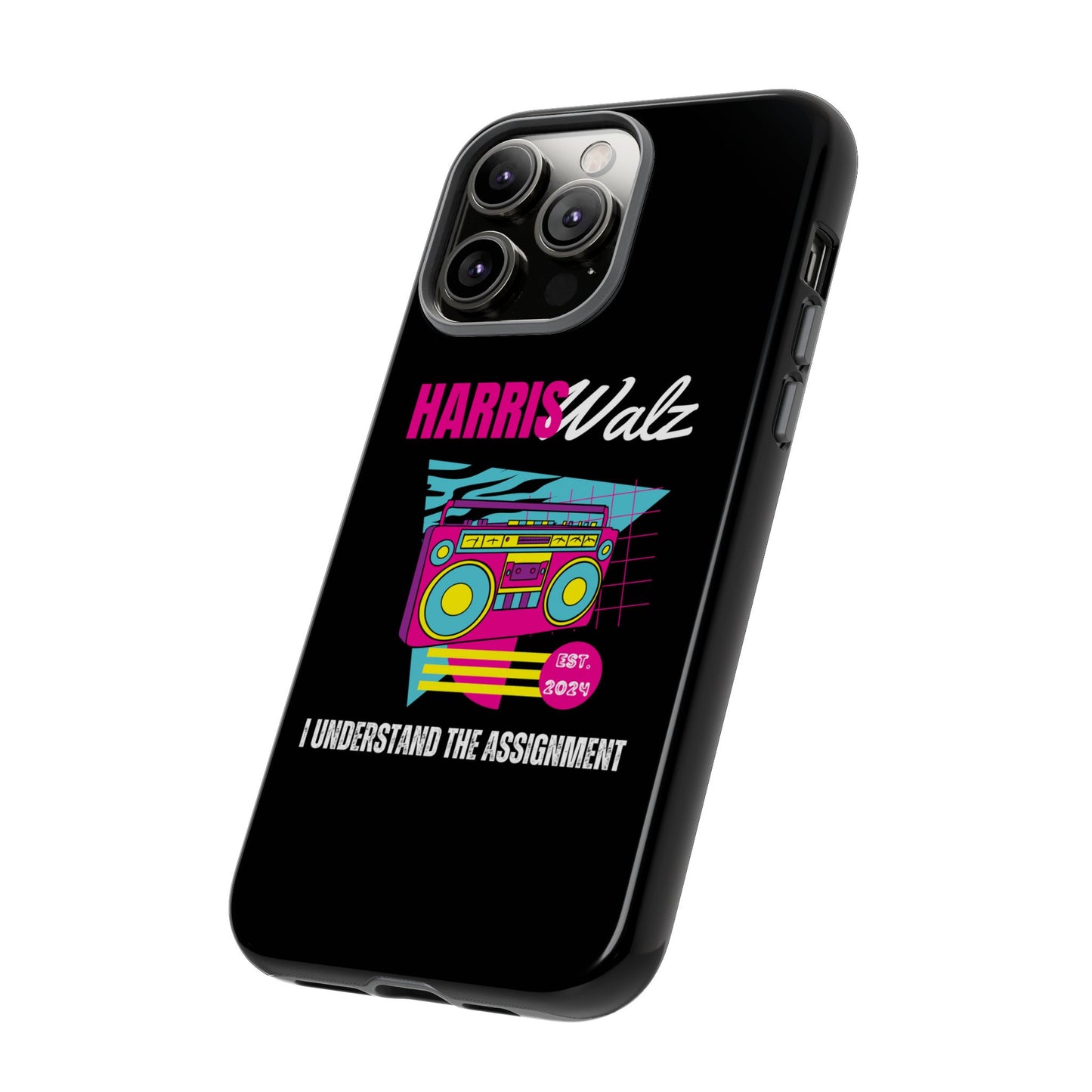 90s Inspired Harris Walz Phone Case