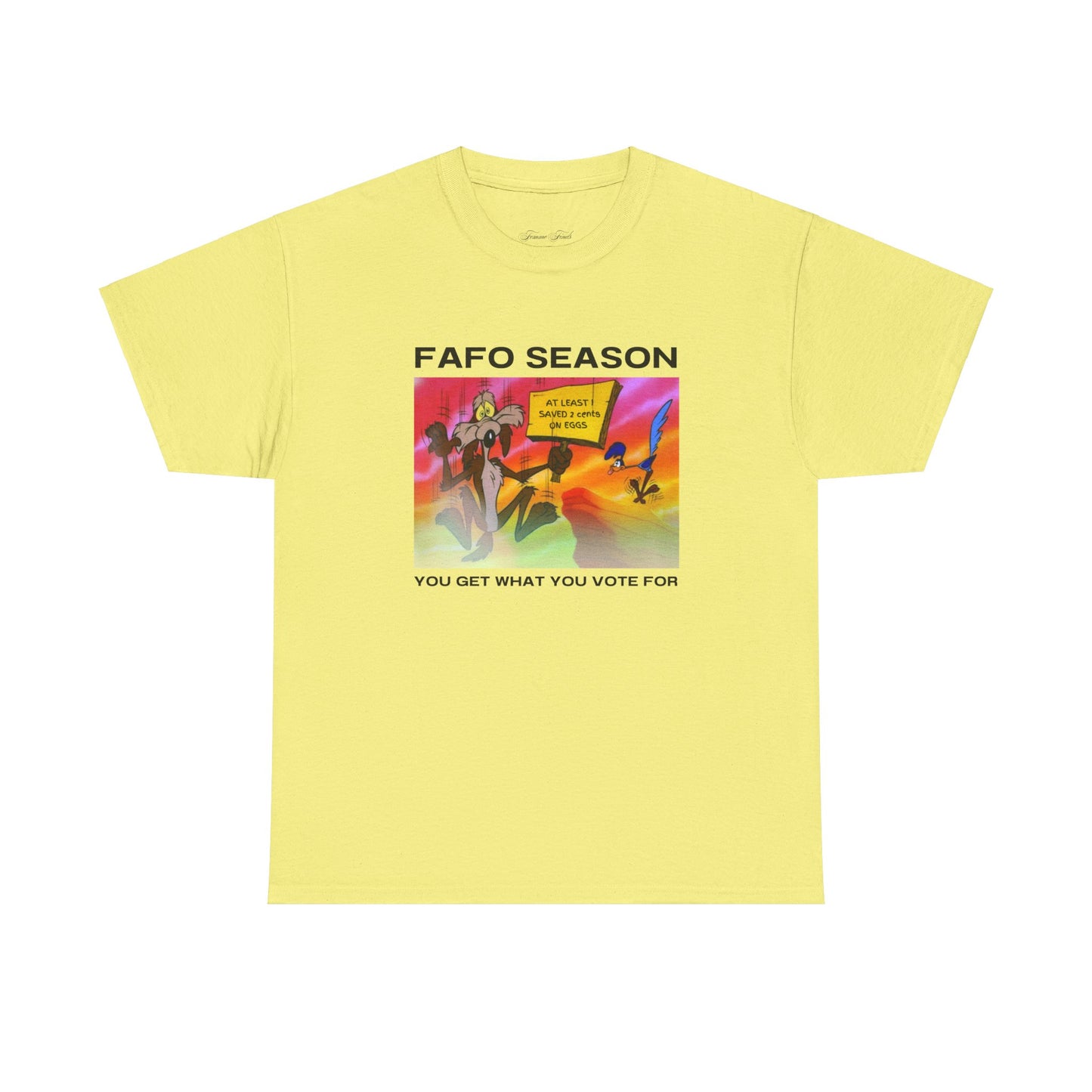 FAFO Season: Cartoon Edition Tshirt