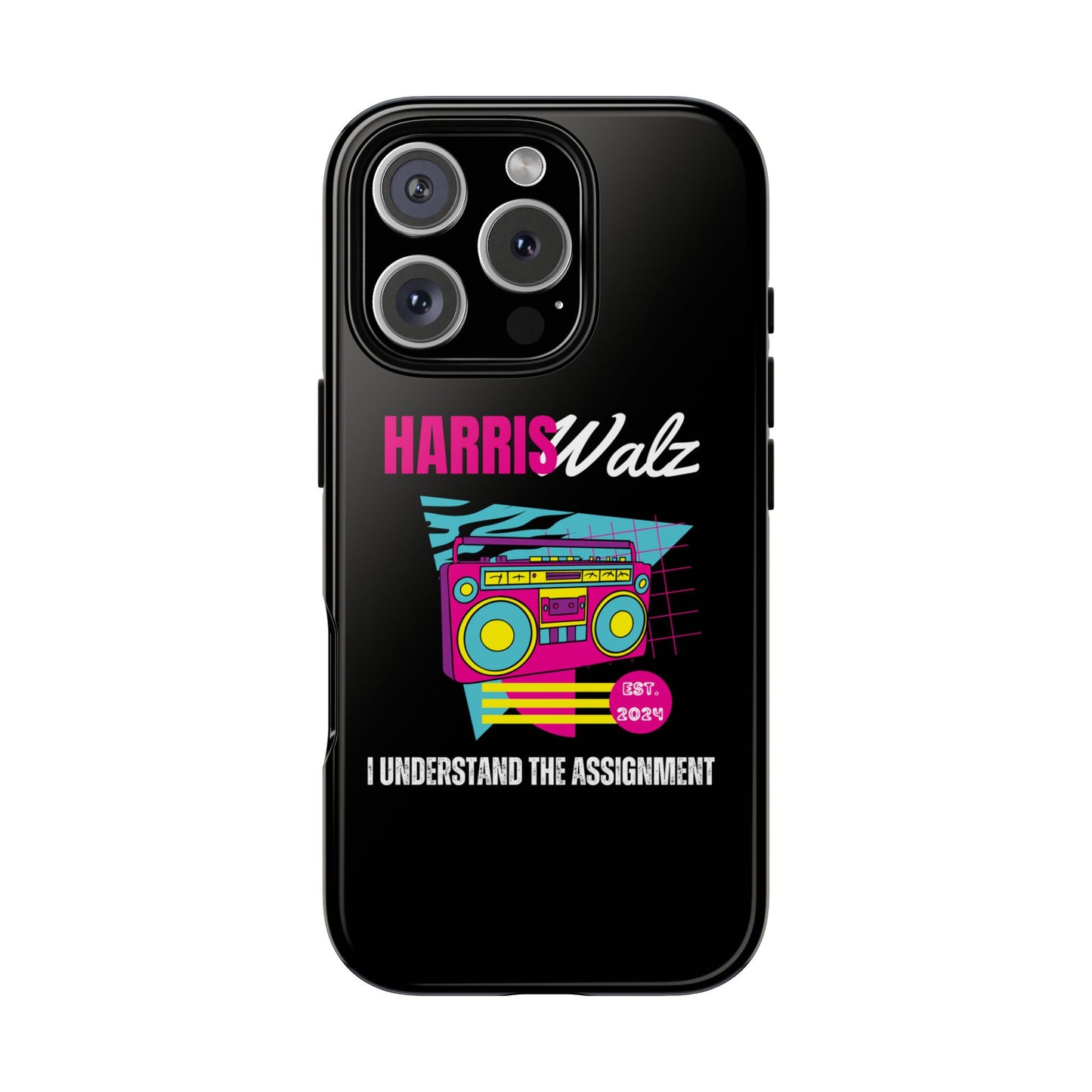 90s Inspired Harris Walz Phone Case