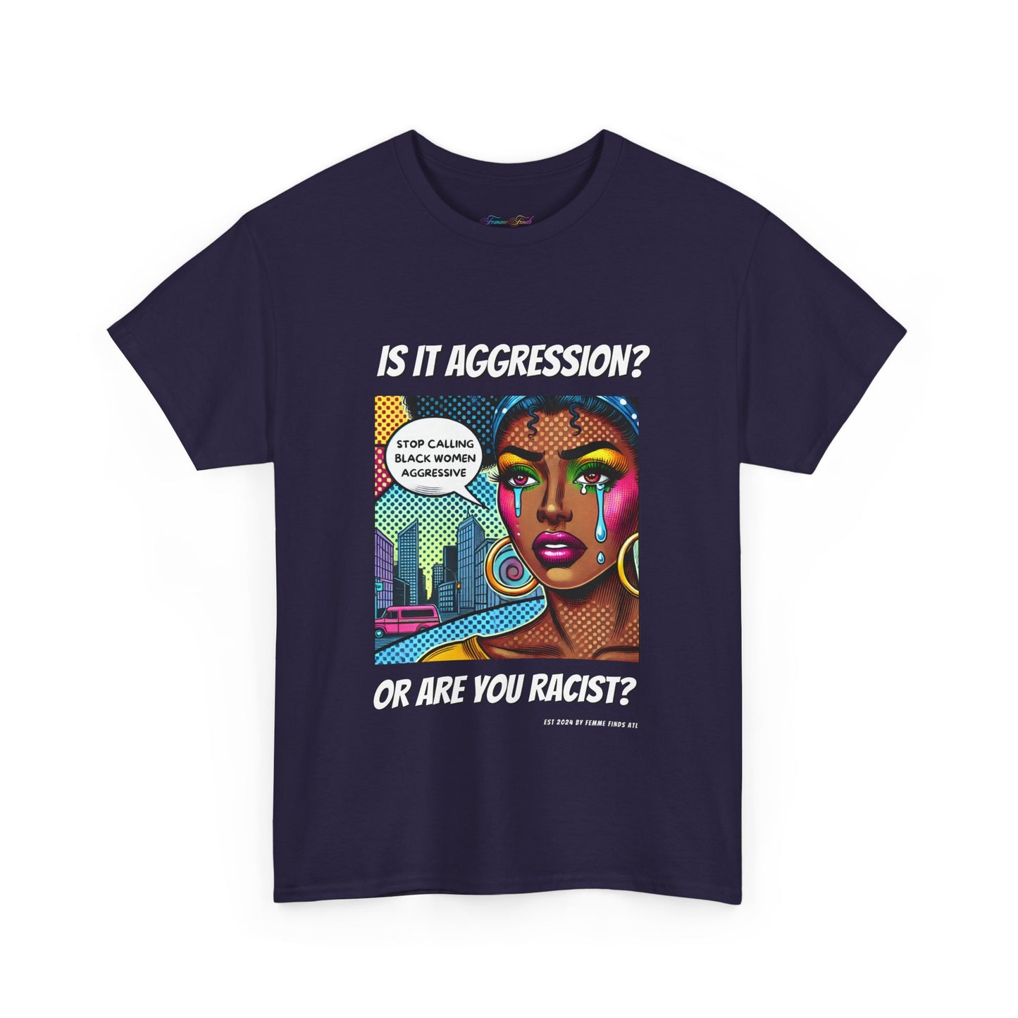 Is It Aggression? (Or Are You Racist) Tshirt