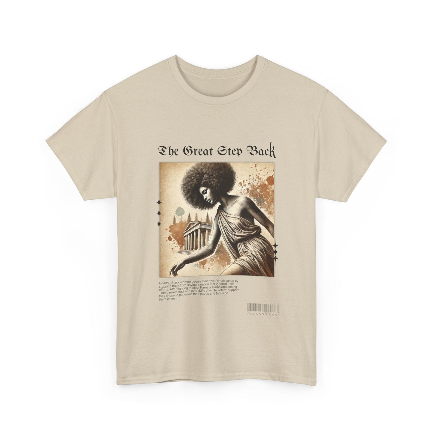 “The Great Step Back” Renaissance-Inspired Tshirt