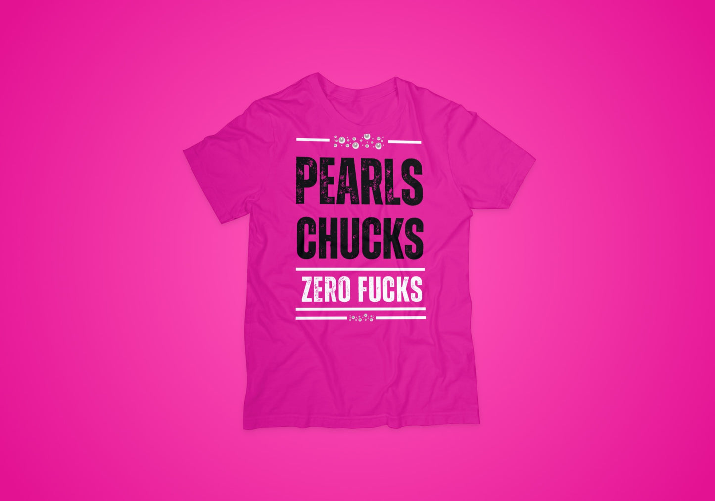 Pearls & Chucks Tee