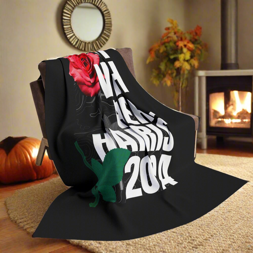 Fleece Blanket - I'm with her Harris 2024 Collectors Item