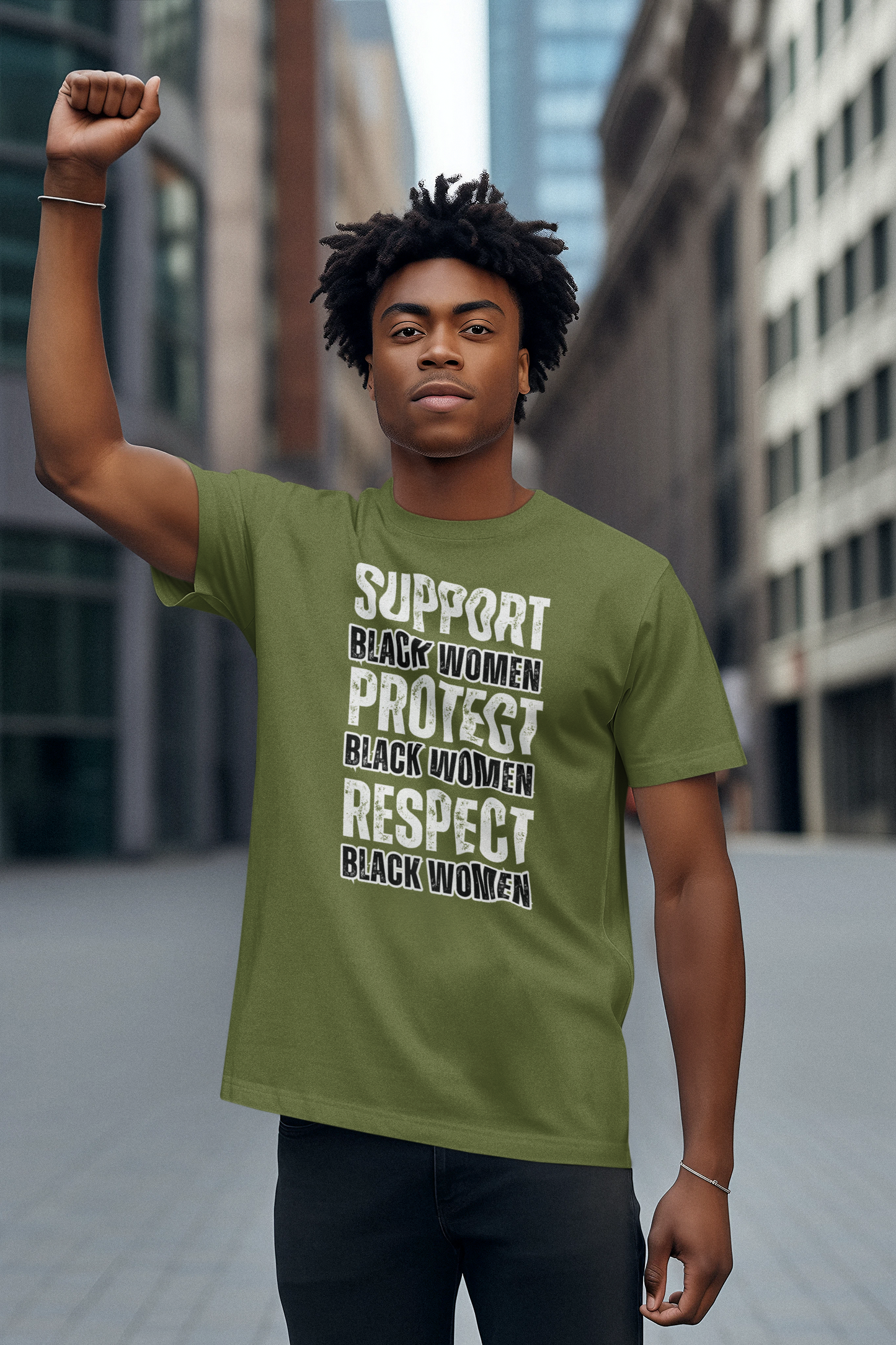 Support Black Women T-Shirt