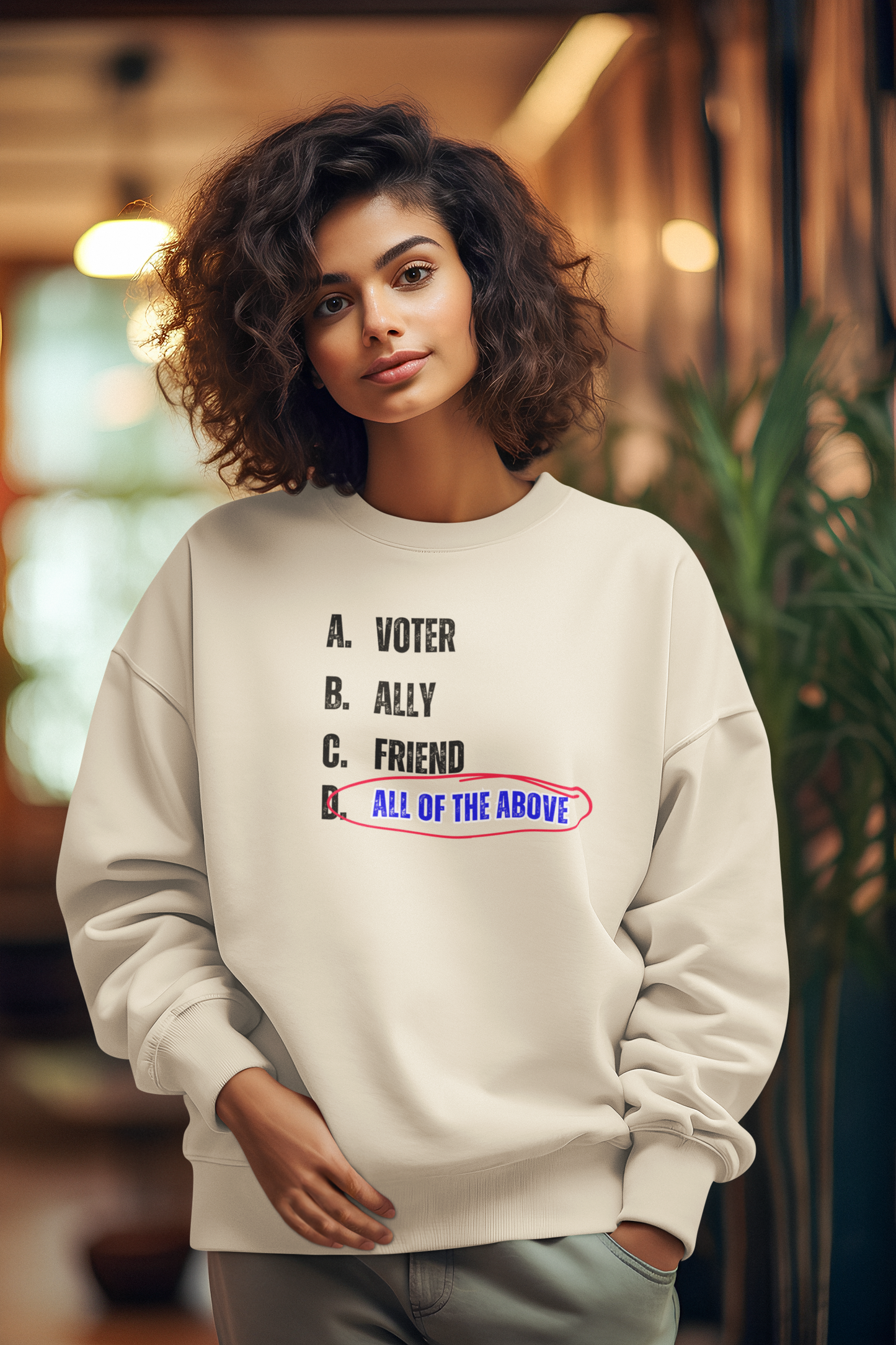 All of the Above Crewneck Sweatshirt