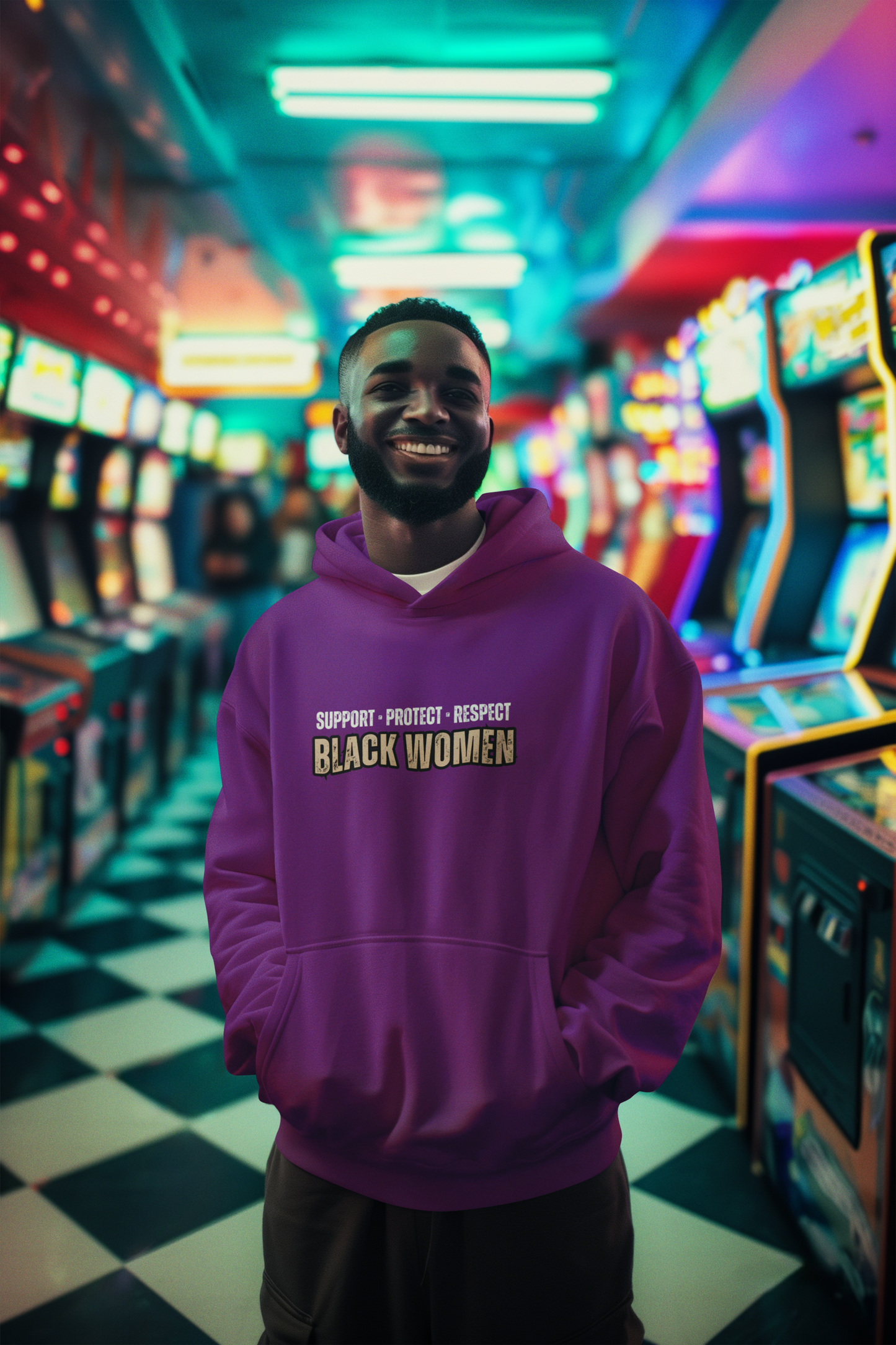 Support Black Women Hoodie