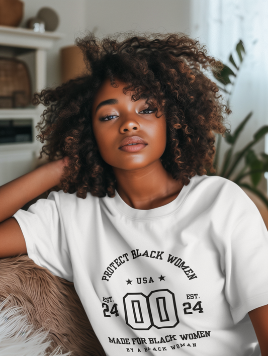 Protect Black Women Jersey Style Tee