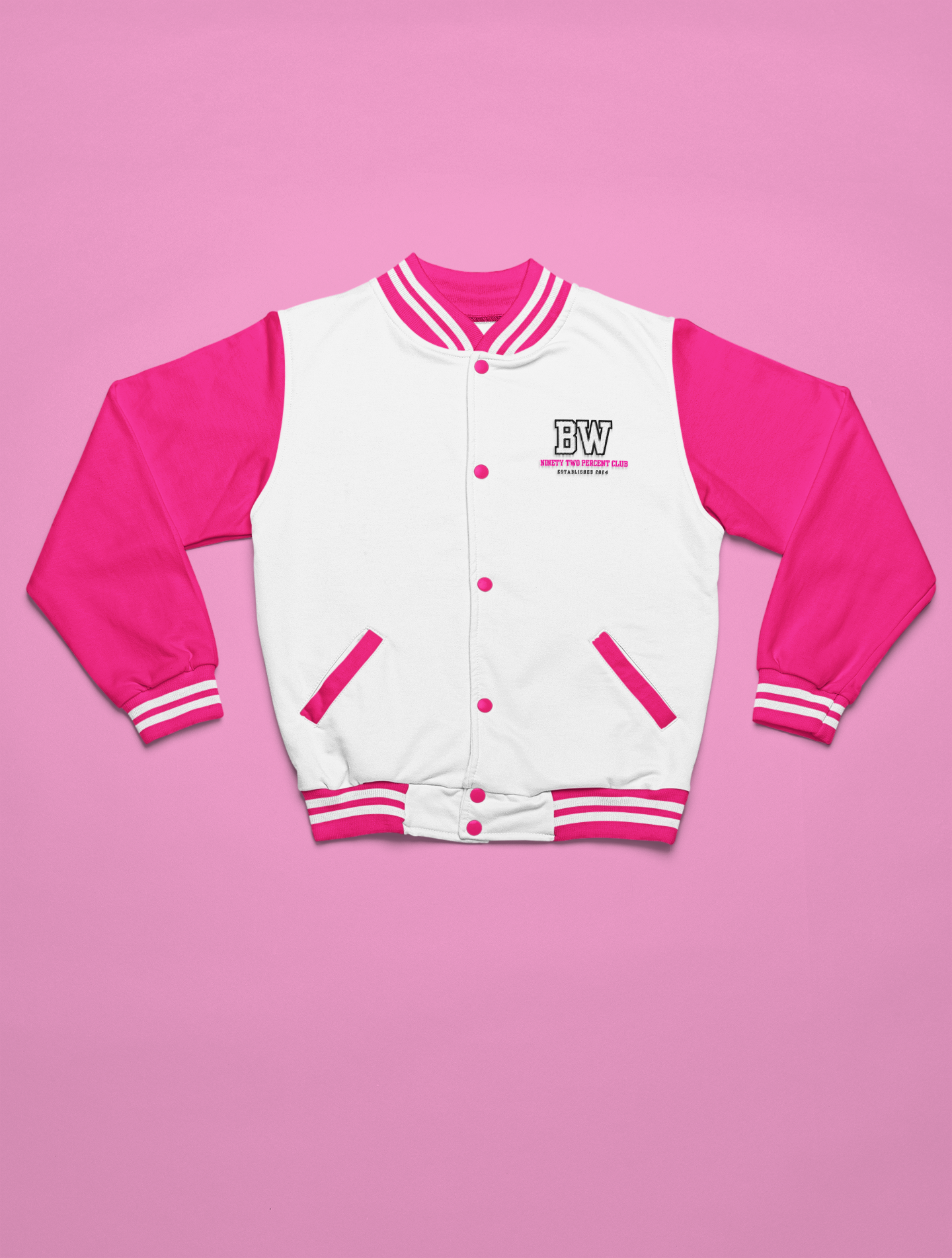 Ninety Two Percent Club Varsity Jacket (Pre-Order)