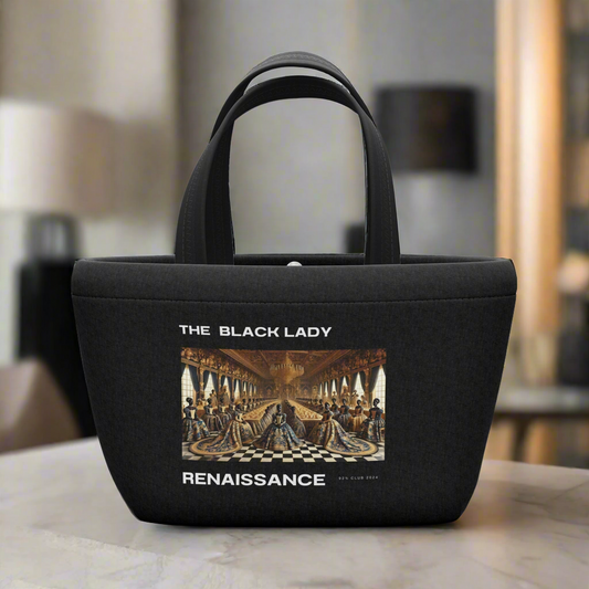 The Black Lady Tote Handbag