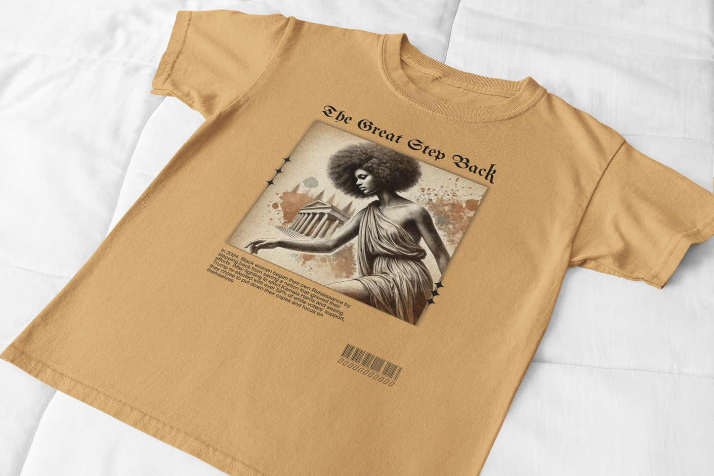 “The Great Step Back” Renaissance-Inspired Tshirt