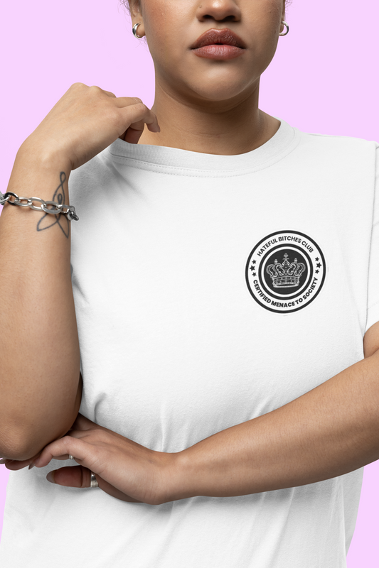 “HATEFUL B*TCH CLUB” OFFICIAL MEMBER TEE