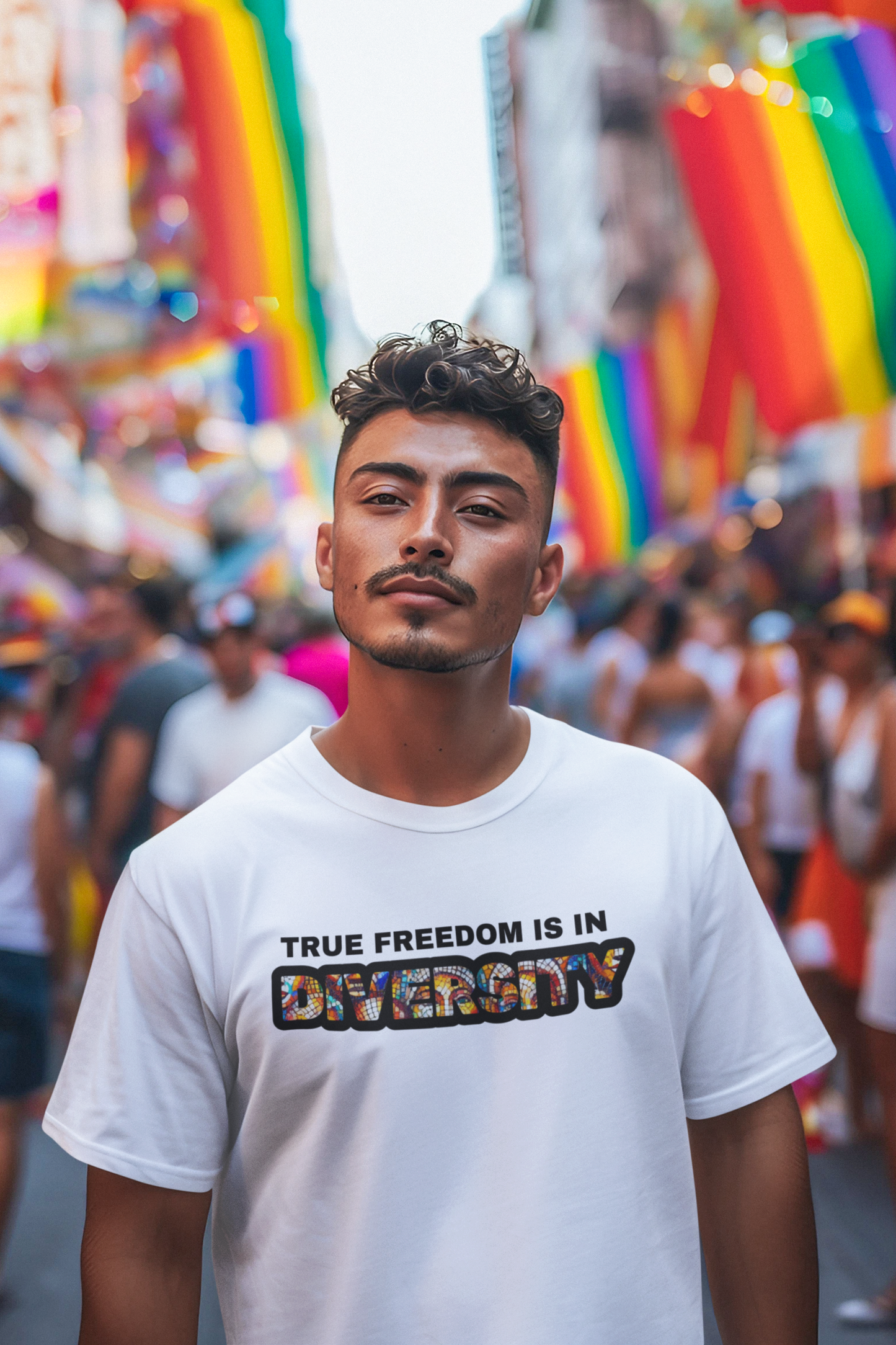 True Freedom Is In Diversity Tshirt