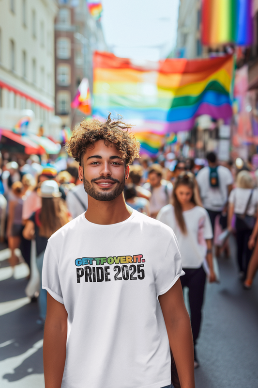 GET TF OVER IT PRIDE TSHIRT