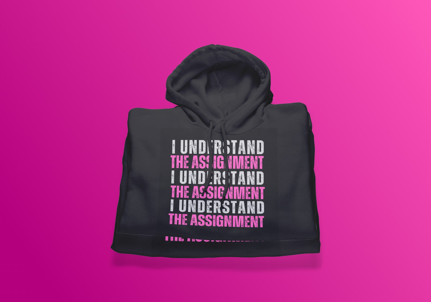 I Understand The Assignment Hoodie