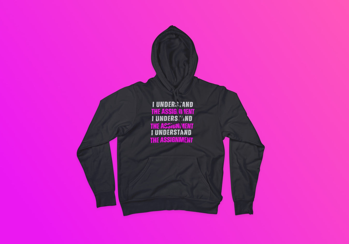 I Understand The Assignment Hoodie