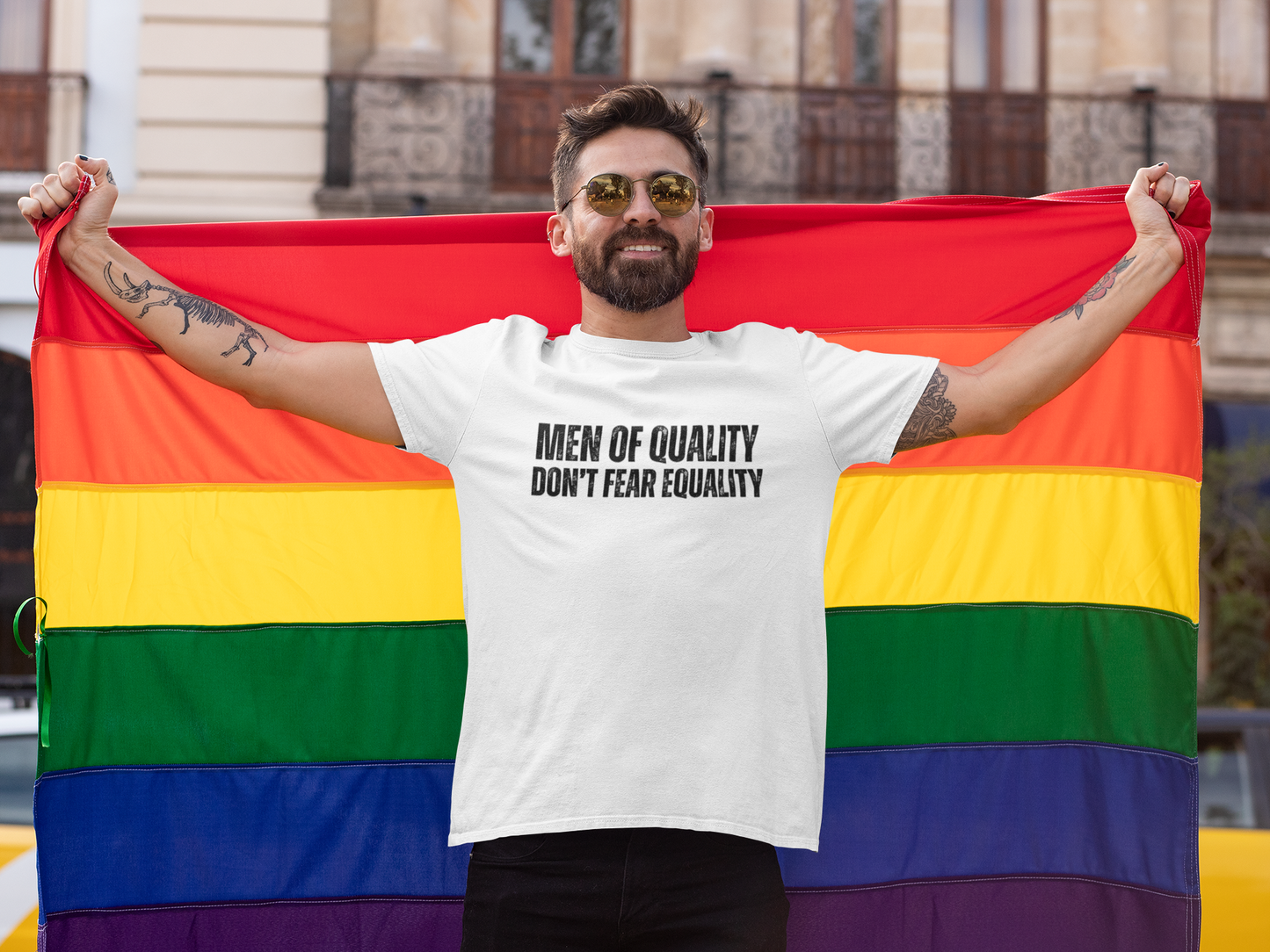 Men OF Quality Don’t Fear Equality Tee