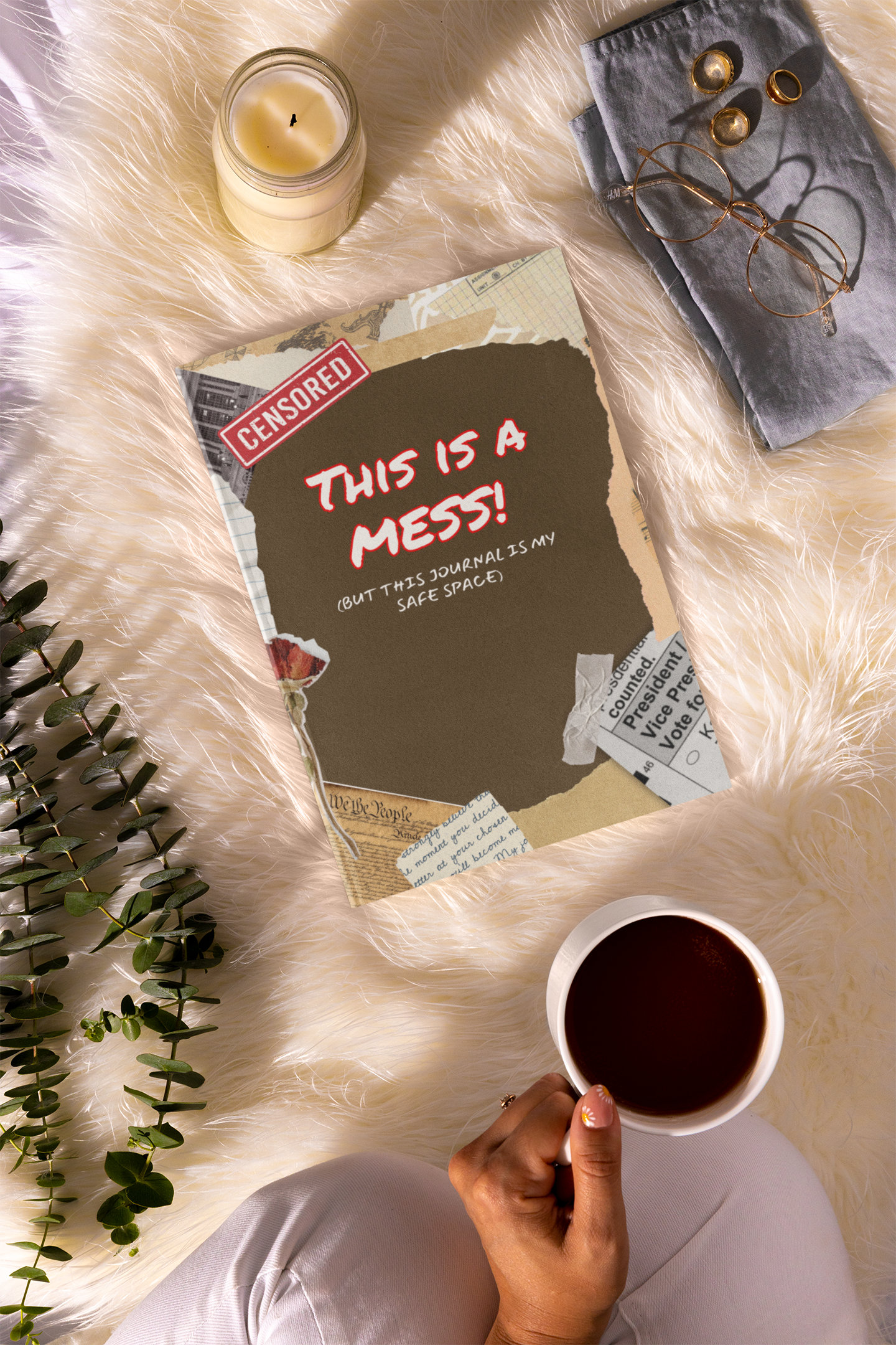 “This Is A Mess!” Hardcover Journal Matte